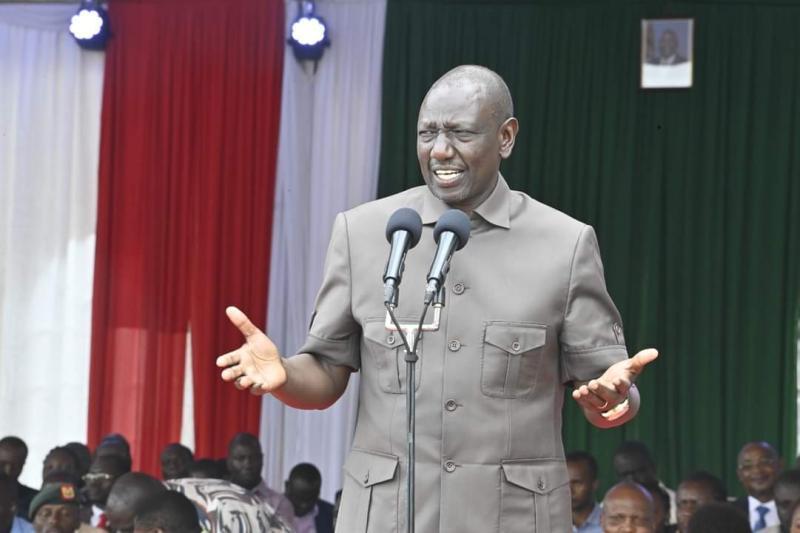 File image of President William Ruto.